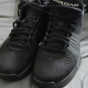 Men's Black Jordan Athletic Shoes